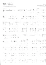 descargar la partitura para acordeón Sidonie en formato PDF