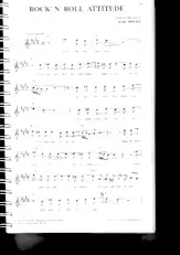 télécharger la partition d'accordéon Rock' n' roll attitude au format PDF