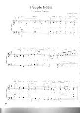 download the accordion score Peuple fidèle in PDF format