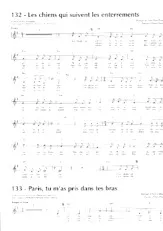 scarica la spartito per fisarmonica Paris tu m'as pris dans tes bras in formato PDF