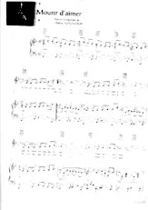 download the accordion score Mourir d'aimer in PDF format