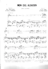 descargar la partitura para acordeón Mon ciel Alsacien (Boléro) en formato PDF