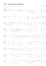 download the accordion score Mon beau chapeau in PDF format