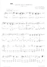 descargar la partitura para acordeón Les feuilles mortes (Autumn Leaves) en formato PDF