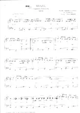 scarica la spartito per fisarmonica Brazil (Aquarela Brasileira) (Arrangement Manu Maugain) in formato PDF