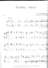 télécharger la partition d'accordéon Marche nuptiale (Wedding March) (Piano) au format PDF