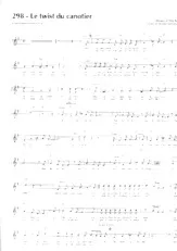 descargar la partitura para acordeón Le twist du canotier  en formato PDF