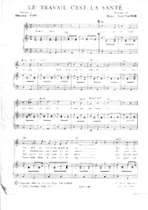 download the accordion score Le travail c'est la santé in PDF format