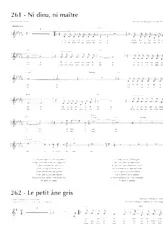 scarica la spartito per fisarmonica Le petit âne gris in formato PDF