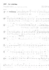 download the accordion score Le cinéma in PDF format