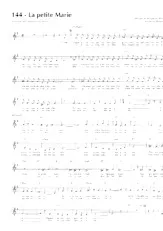 download the accordion score La petite Marie in PDF format