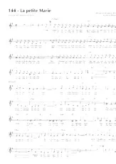 descargar la partitura para acordeón La petite Marie en formato PDF