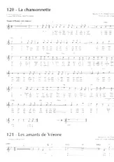 descargar la partitura para acordeón La chansonnette en formato PDF