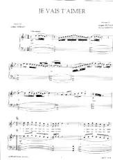 download the accordion score Je vais t'aimer in PDF format