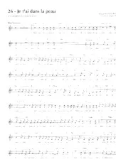 download the accordion score Je t'ai dans la peau in PDF format