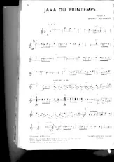 download the accordion score Java du printemps in PDF format
