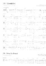 télécharger la partition d'accordéon Irma la douce (Chant : Colette Renard) au format PDF