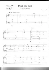 download the accordion score Deck the hall in PDF format