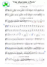 download the accordion score Une alsacienne à Paris (Opérette bel époque en 7 tableaux) in PDF format