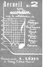 télécharger la partition d'accordéon Recueil pour Accordéon n°2 (9 Titres) au format PDF