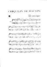 scarica la spartito per fisarmonica Chiquilin de Bachin (Piano) in formato PDF