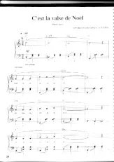 download the accordion score C'est la valse de Noël in PDF format