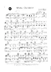 télécharger la partition d'accordéon White Chrismas (Noël Blanc) au format PDF