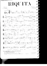 download the accordion score Riquita in PDF format