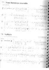 scarica la spartito per fisarmonica Nathalie in formato PDF