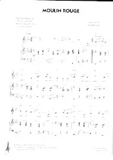 télécharger la partition d'accordéon Moulin Rouge (Valse Chantée) au format PDF