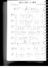 descargar la partitura para acordeón Mon mec à moi en formato PDF