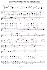 download the accordion score C'est nous les rois du chachacha in PDF format