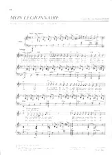 télécharger la partition d'accordéon Mon légionnaire (Chant : Edith Piaf) au format PDF