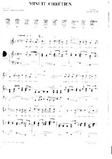 descargar la partitura para acordeón Minuit Chrétien en formato PDF