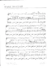 télécharger la partition d'accordéon Marie trottoir (Chant : Edith Piaf) au format PDF