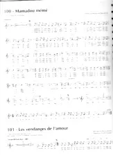 descargar la partitura para acordeón Les vendanges de l'amour (Chant : Marie Laforêt) en formato PDF