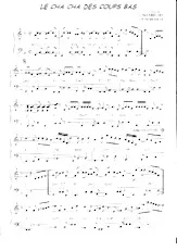 download the accordion score Le cha cha des coups bas in PDF format