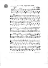 scarica la spartito per fisarmonica La vie Parisienne (Arrangement Lucien Thomas) (Marche) in formato PDF