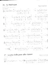 download the accordion score La plus belle pour aller danser (Chant : Sylvie Vartan) in PDF format