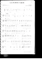 descargar la partitura para acordeón La petite valse en formato PDF