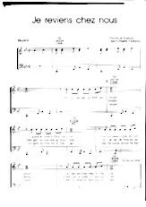 download the accordion score Je reviens chez nous in PDF format