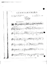 descargar la partitura para acordeón Guantanamera en formato PDF