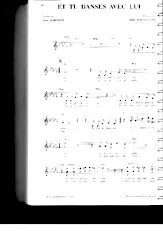 télécharger la partition d'accordéon Et tu danses avec lui (Chant : C Jérôme) (Slow) au format PDF