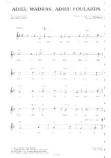 download the accordion score Adieu madras adieu foulards in PDF format