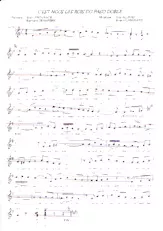 scarica la spartito per fisarmonica C'est nous les rois du Paso Doble in formato PDF