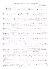 download the accordion score C'est si bon un p'tit country in PDF format