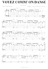 télécharger la partition d'accordéon Voyez comme on danse (One Step) au format PDF