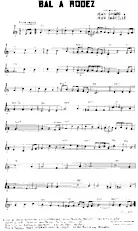 scarica la spartito per fisarmonica Bal à Rodez (Bourrée) in formato PDF