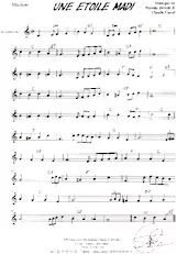 download the accordion score Une étoile madi in PDF format