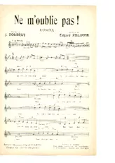 download the accordion score Ne m'oublie pas (Rumba) in PDF format